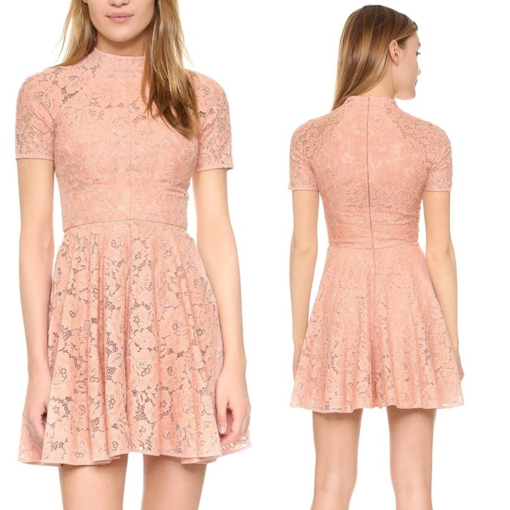 Lover the Label Oasis Fit and Flare Mini Dress in Dusty